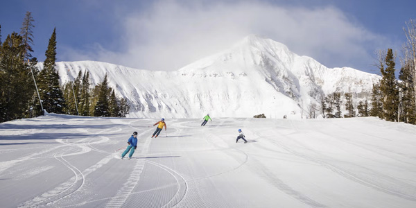 Big Sky Groomed Run