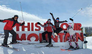 Apres Ski with an amazing view